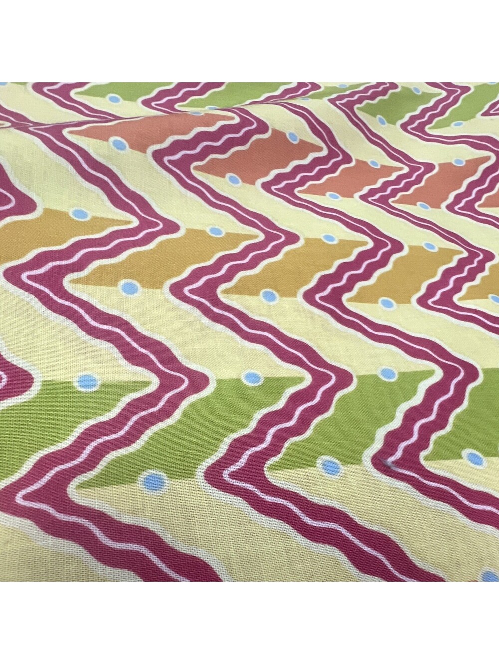 100% cotton yellow quilting fabric Spirographix by Benartex 9 yds